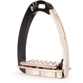 Tech Stirrups Stijgbeugels Venice Plus EVO Zwart/Rosegold Tech Stirrups Stijgbeugels Venice Plus EVO Zwart/Rosegold