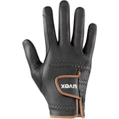 Uvex Rijhandschoenen Topstyle Zwart/Caramel Uvex Rijhandschoenen Topstyle Zwart/Caramel