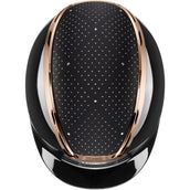 Uvex Cap Exxeed Glow Zwart/Rose Uvex Cap Exxeed Glow Zwart/Rose