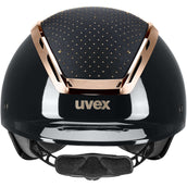 Uvex Cap Exxeed Glow Zwart/Rose Uvex Cap Exxeed Glow Zwart/Rose