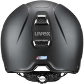 Uvex Cap Perfexxion III Chrome Zwart Uvex Cap Perfexxion III Chrome Zwart