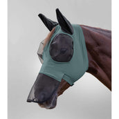 Waldhausen Vliegenmasker Puck met Neusnetje Pine Green Waldhausen Vliegenmasker Puck met Neusnetje Pine Green