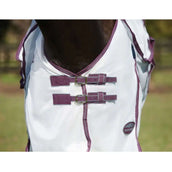 WeatherBeeta ComFiTec Essential Mesh II Combo Neck Wit/Maroon/Grijs WeatherBeeta ComFiTec Essential Mesh II Combo Neck Wit/Maroon/Grijs