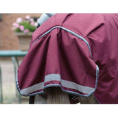 WeatherBeeta Regendeken ComFiTec Plus Dynamic II Standard Neck Lite 0g Maroon/Grijs/Wit WeatherBeeta Regendeken ComFiTec Plus Dynamic II Standard Neck Lite 0g Maroon/Grijs/Wit