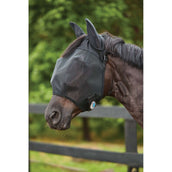WeatherBeeta Vliegenmasker ComFiTec Double Dart Deluxe met Oren Zwart WeatherBeeta Vliegenmasker ComFiTec Double Dart Deluxe met Oren Zwart