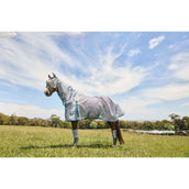 WeatherBeeta Vliegenmasker ComFiTec Hexi Dual Zilver WeatherBeeta Vliegenmasker ComFiTec Hexi Dual Zilver