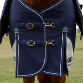 WeatherBeeta ComFiTec Ultra Turnout Detach-A-Neck 360g Navy WeatherBeeta ComFiTec Ultra Turnout Detach-A-Neck 360g Navy