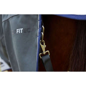 WeatherBeeta ComFiTec Ultra Turnout Detach-A-Neck 100g Charcoal WeatherBeeta ComFiTec Ultra Turnout Detach-A-Neck 100g Charcoal