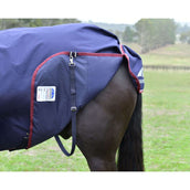 WeatherBeeta ComFiTec Essential Turnout Detach-A-Neck 220g Navy/Burgundy WeatherBeeta ComFiTec Essential Turnout Detach-A-Neck 220g Navy/Burgundy