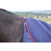 WeatherBeeta ComFiTec Essential Turnout 50g Navy/Burgundy WeatherBeeta ComFiTec Essential Turnout 50g Navy/Burgundy