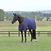 WeatherBeeta ComFiTec Essential Turnout 50g Navy/Burgundy WeatherBeeta ComFiTec Essential Turnout 50g Navy/Burgundy