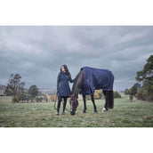 WeatherBeeta ComFiTec Prelim Turnout 220g Navy Embossed Plaid WeatherBeeta ComFiTec Prelim Turnout 220g Navy Embossed Plaid