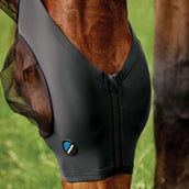 WeatherBeeta Vliegenmasker ComFiTec Deluxe Stretch met Oren Zwart/Zwart WeatherBeeta Vliegenmasker ComFiTec Deluxe Stretch met Oren Zwart/Zwart