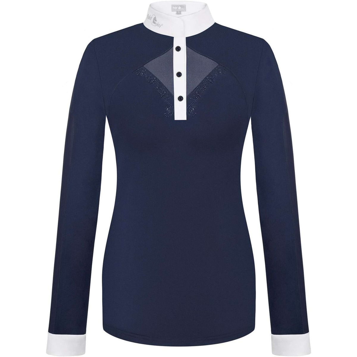 Fair Play Wedstrijdshirt Cathrine Navy/Wit