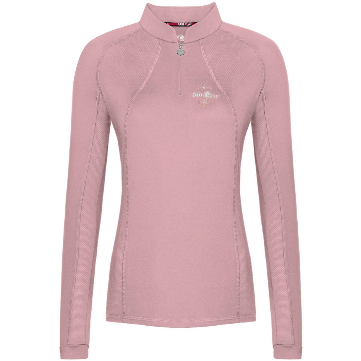 Fair Play Shirt Paula Lange Mouwen Dusty Pink