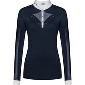 Fair Play Wedstrijdshirt Cathrine Rosegold Navy/Wit