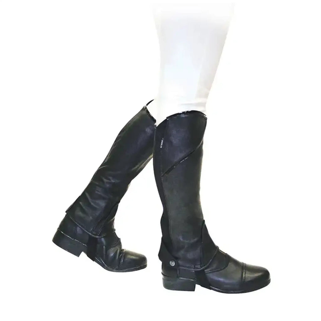 Dublin Chaps Stretch Fit Zwart/Patent Piping
