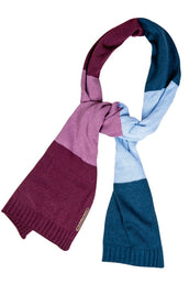 HKM Sjaal Morello Blauw/Rood