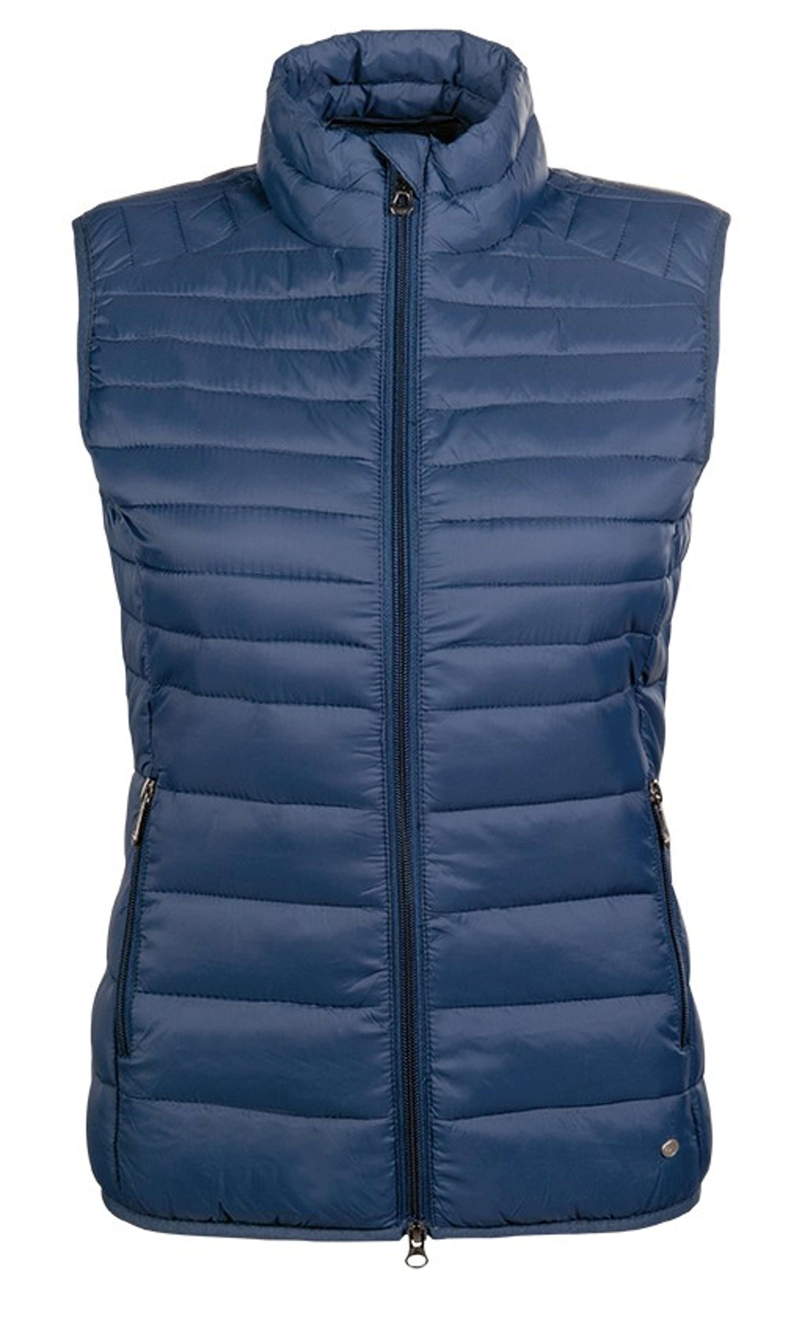 HKM Bodywarmer Lena Gewatteerd Donkerblauw HKM Bodywarmer Lena Gewatteerd Donkerblauw