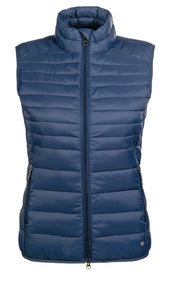 HKM Bodywarmer Lena Gewatteerd Steengrijs