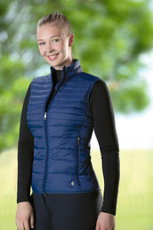 HKM Bodywarmer Lena Gewatteerd Olijfgroen