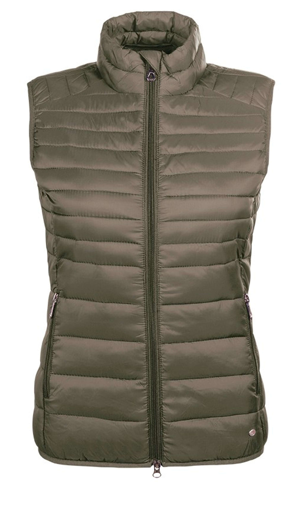 HKM Bodywarmer Lena Gewatteerd Olijfgroen