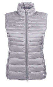 HKM Bodywarmer Lena Gewatteerd Steengrijs