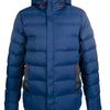 HKM Jas Hamburg Heren Gewatteerd Donkerblauw