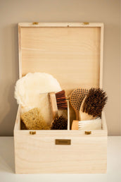 HB Showtime Poetskist Luxe met Borstelset Beige