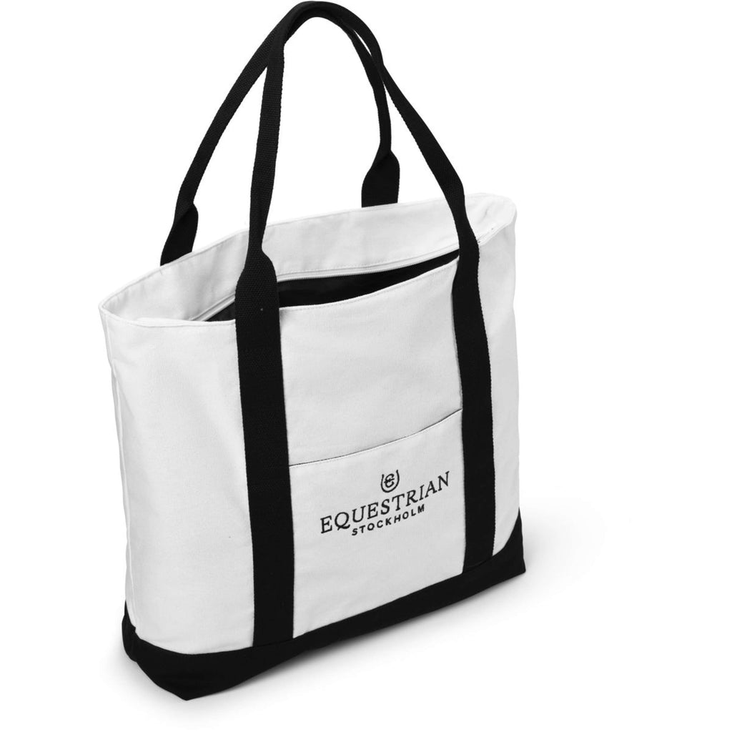 Equestrian Stockholm Tote Bag Wit