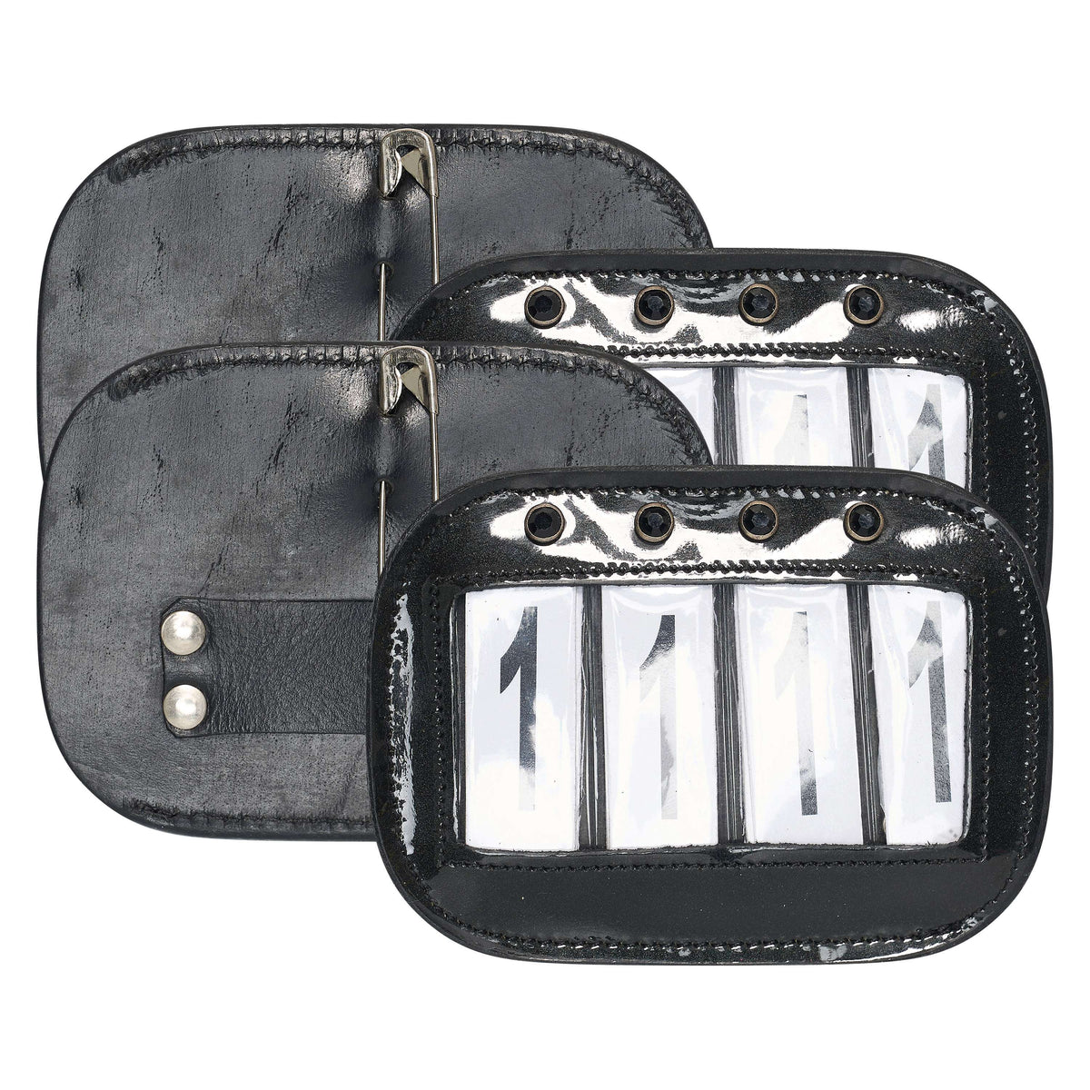 Imperial Riding Wedstrijdnummers IHRSquare Shiny Black