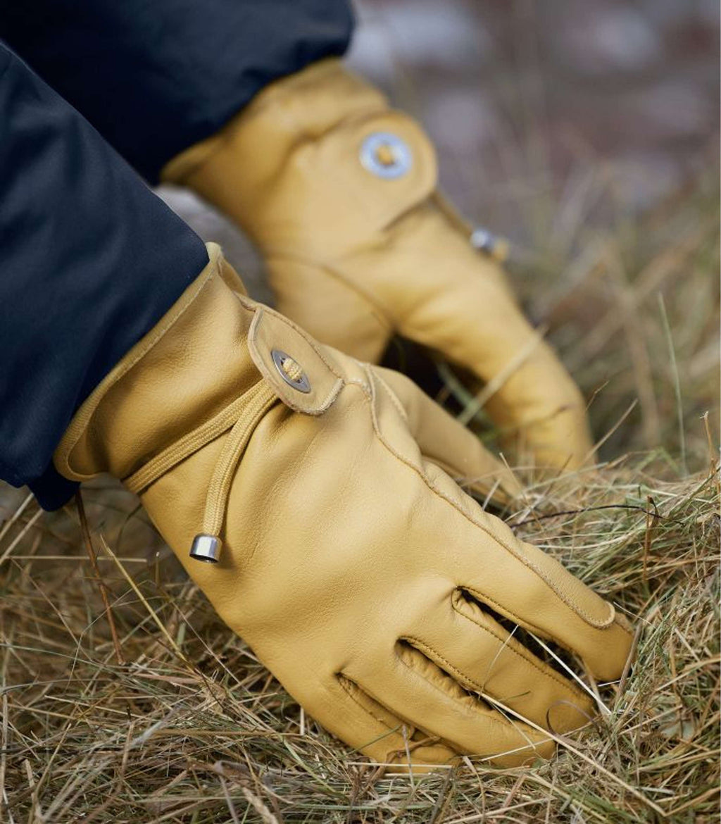 ELT Rijhandschoenen Western Geel