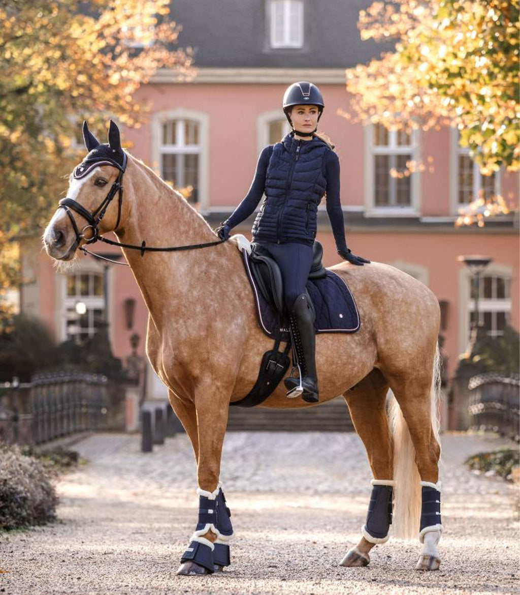Waldhausen Beenbeschermers Comfort Nightblue/Natuur