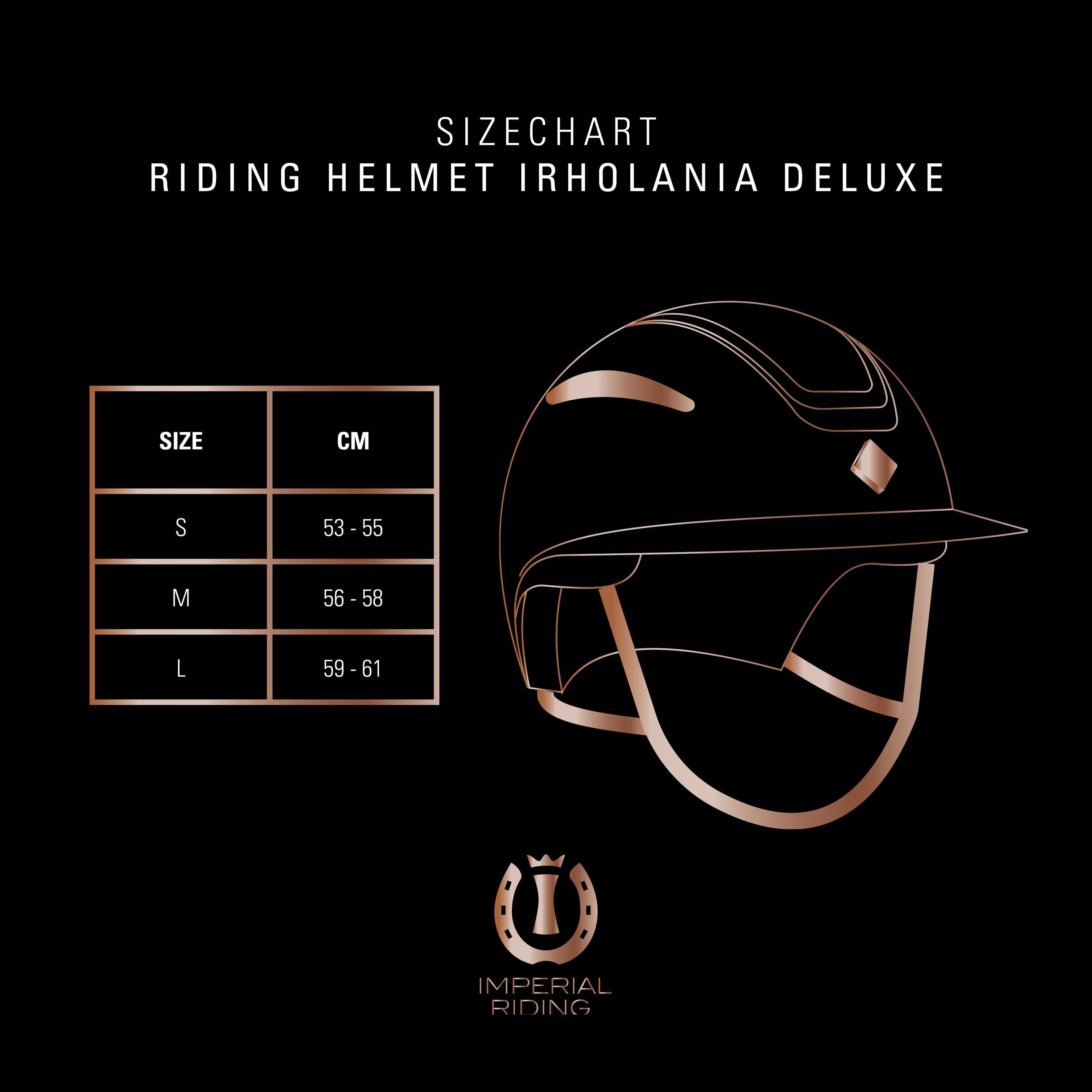 Imperial Riding Cap IRHOlania Deluxe Big Visor Grijs