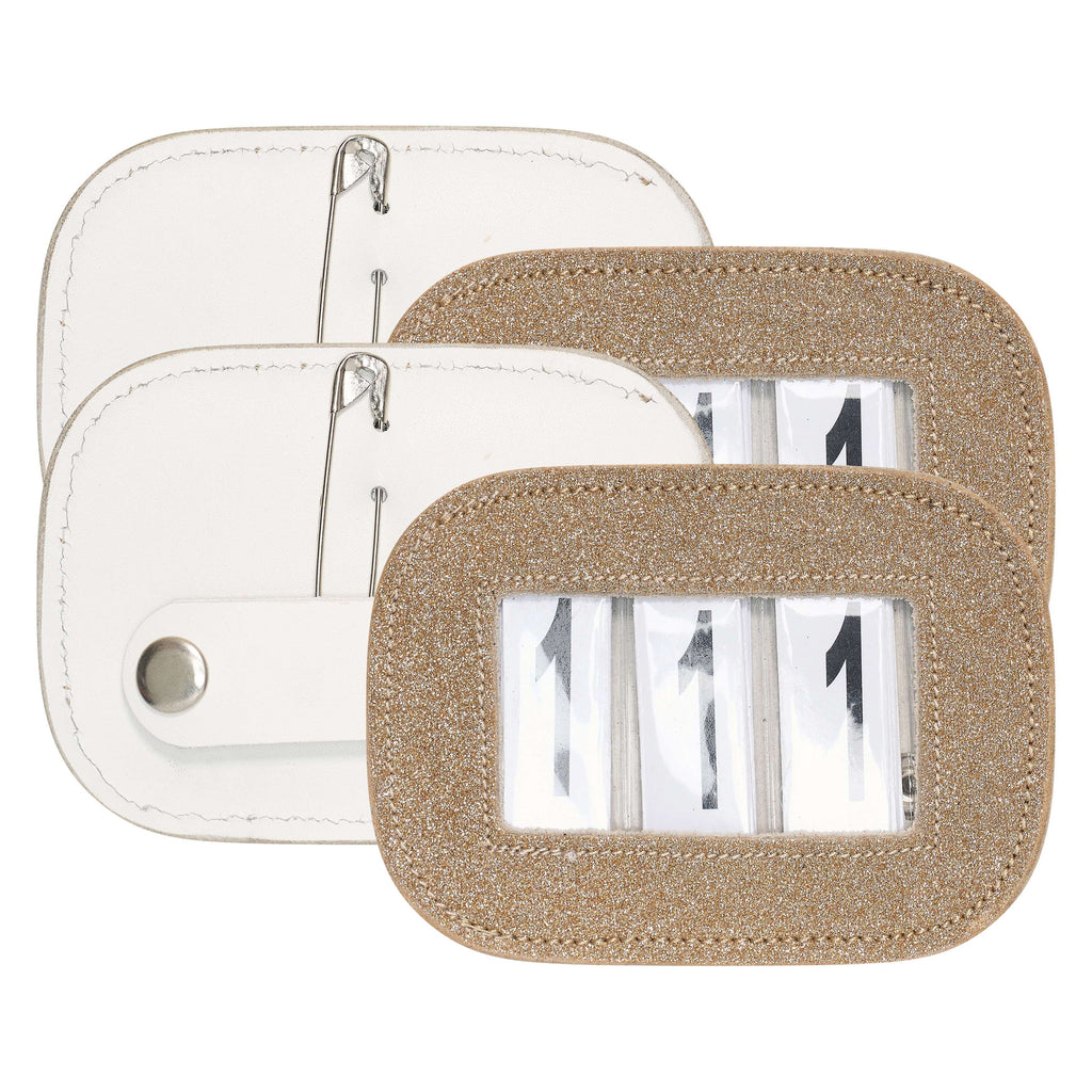 Imperial Riding Wedstrijdnummers IRHGlitter Square Goud