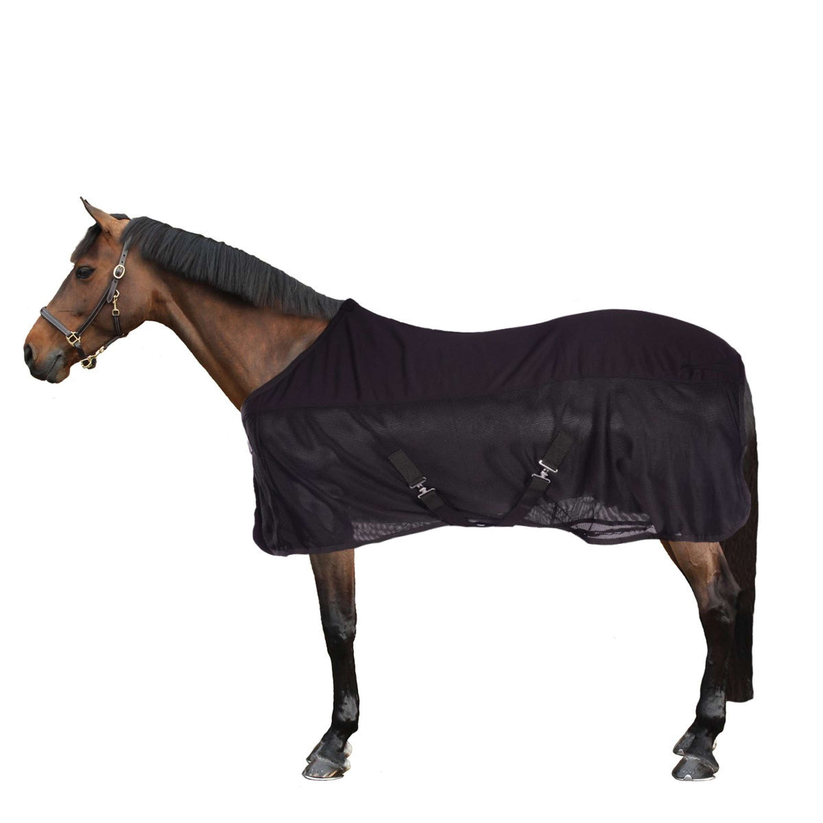 HORKA Fleece Cooler Anti Vlieg Zwart