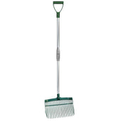 Vplast Fork Mestvork Kunststof met alu. steel Green