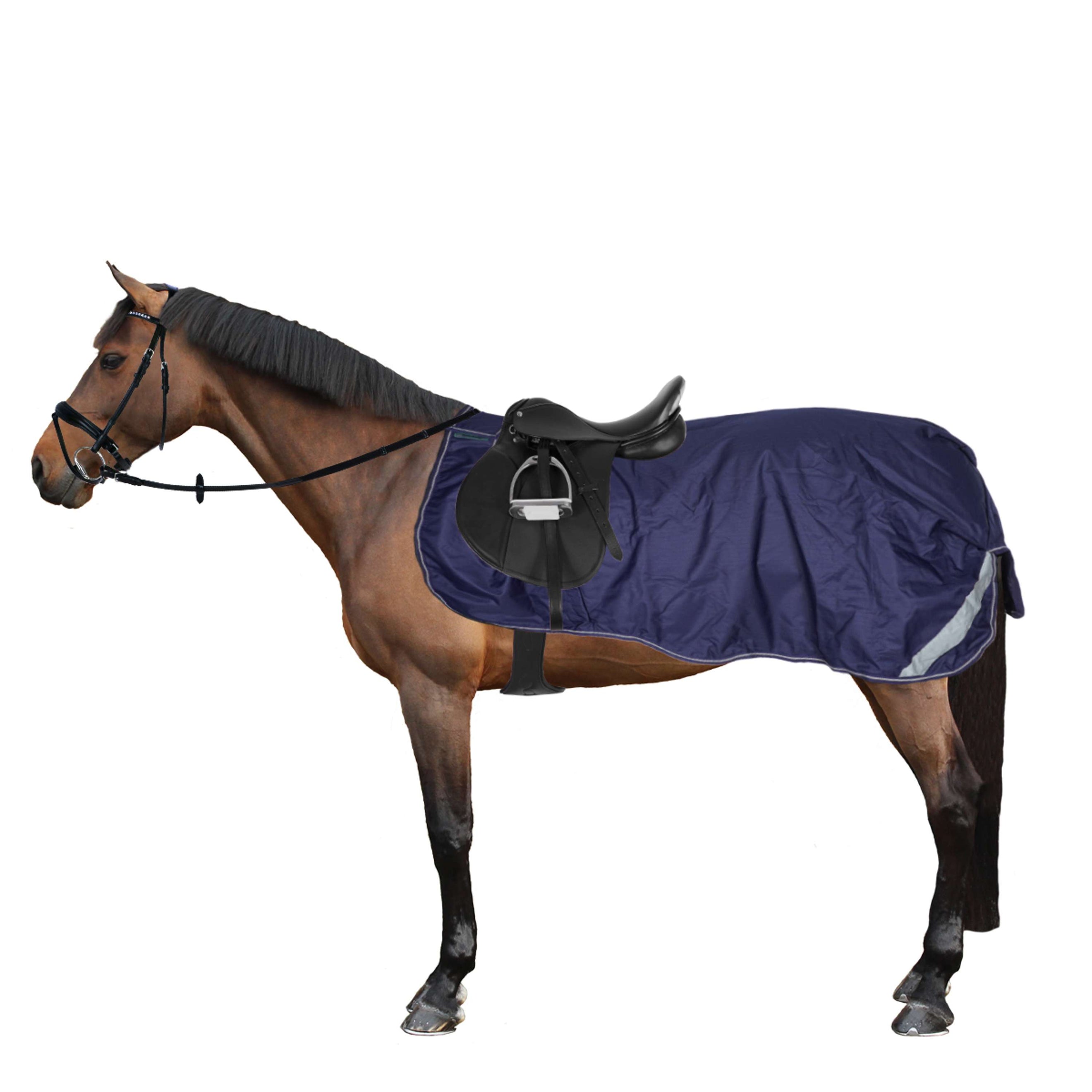 Bucas Riding Rug Navy/Silver Bucas Riding Rug Navy/Silver