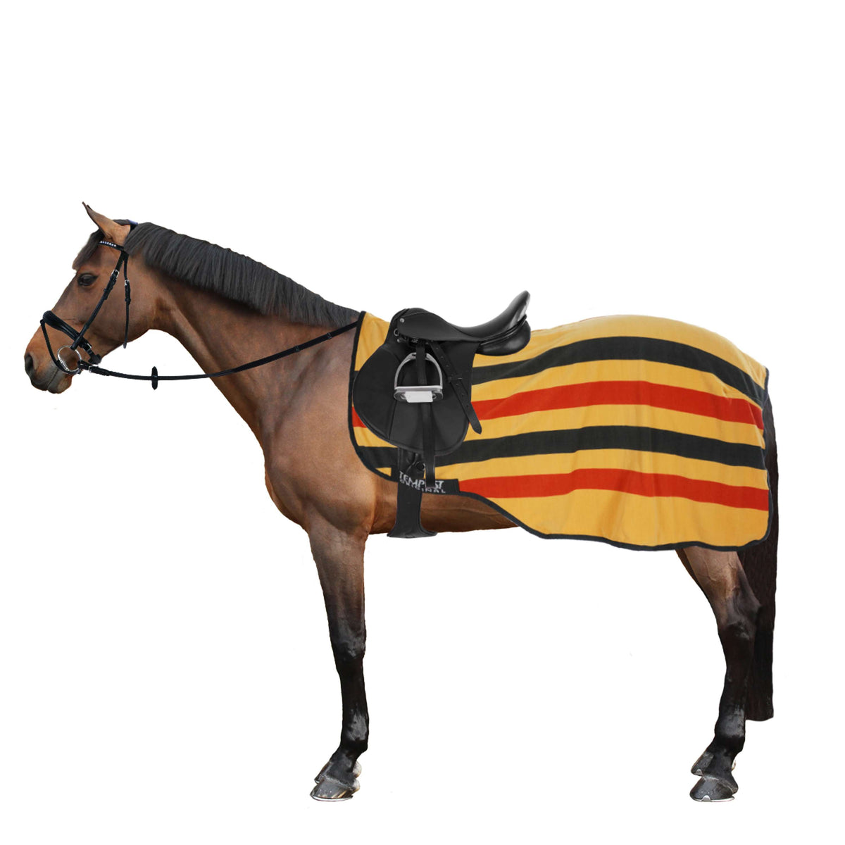 Wessex by Shires Zweetdeken Fleece Newmarket Stripe