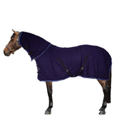 Riding World Fleecedeken Combo Navy/Blauw