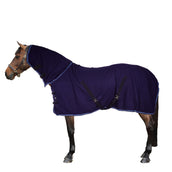 Riding World Fleecedeken Combo Navy/Blauw