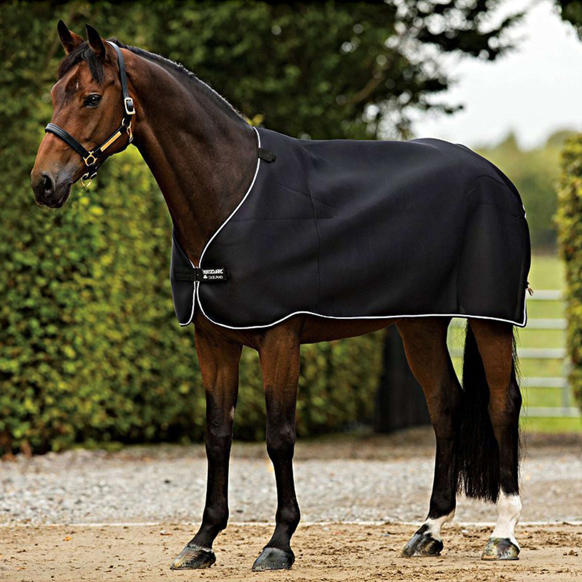 Horseware Liner Fleece 0g Black/White