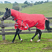 Weatherbeeta Lite Turnout Rug Combo Neck Comfitec Classic 0g Red/Silver/Navy