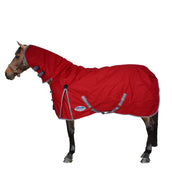 Weatherbeeta Combo Neck Medium Turnout Rug Comfitec Classic 220g Red/Silver/Navy