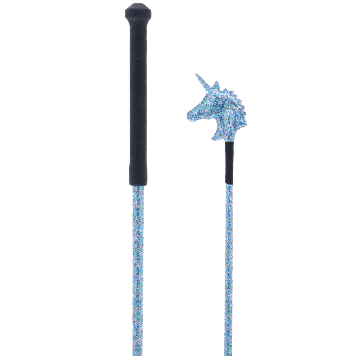 Dublin Zweepje Glitter Unicorn Blauw