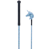 Dublin Zweepje Glitter Unicorn Blauw