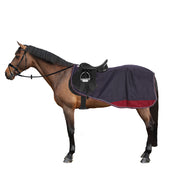 EQUITHÈME Uitrijdeken Tyrex 1200D Polar Fleece Navy/Burgundy