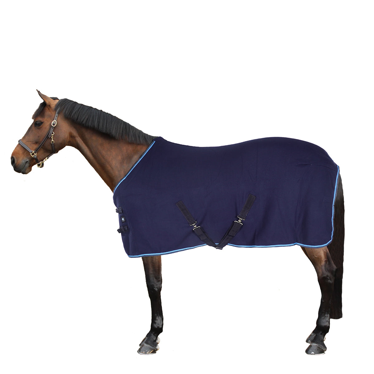 Riding World Fleecedeken Polar Fleece met Kruissingels