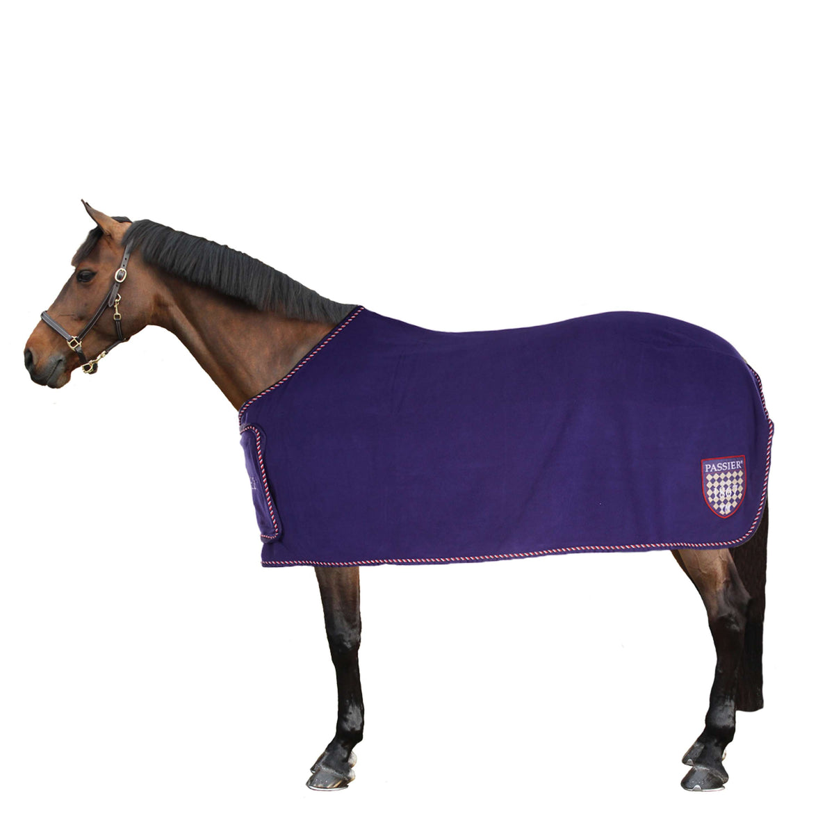 Passier Zweetdeken 320g Polarfleece Blauw