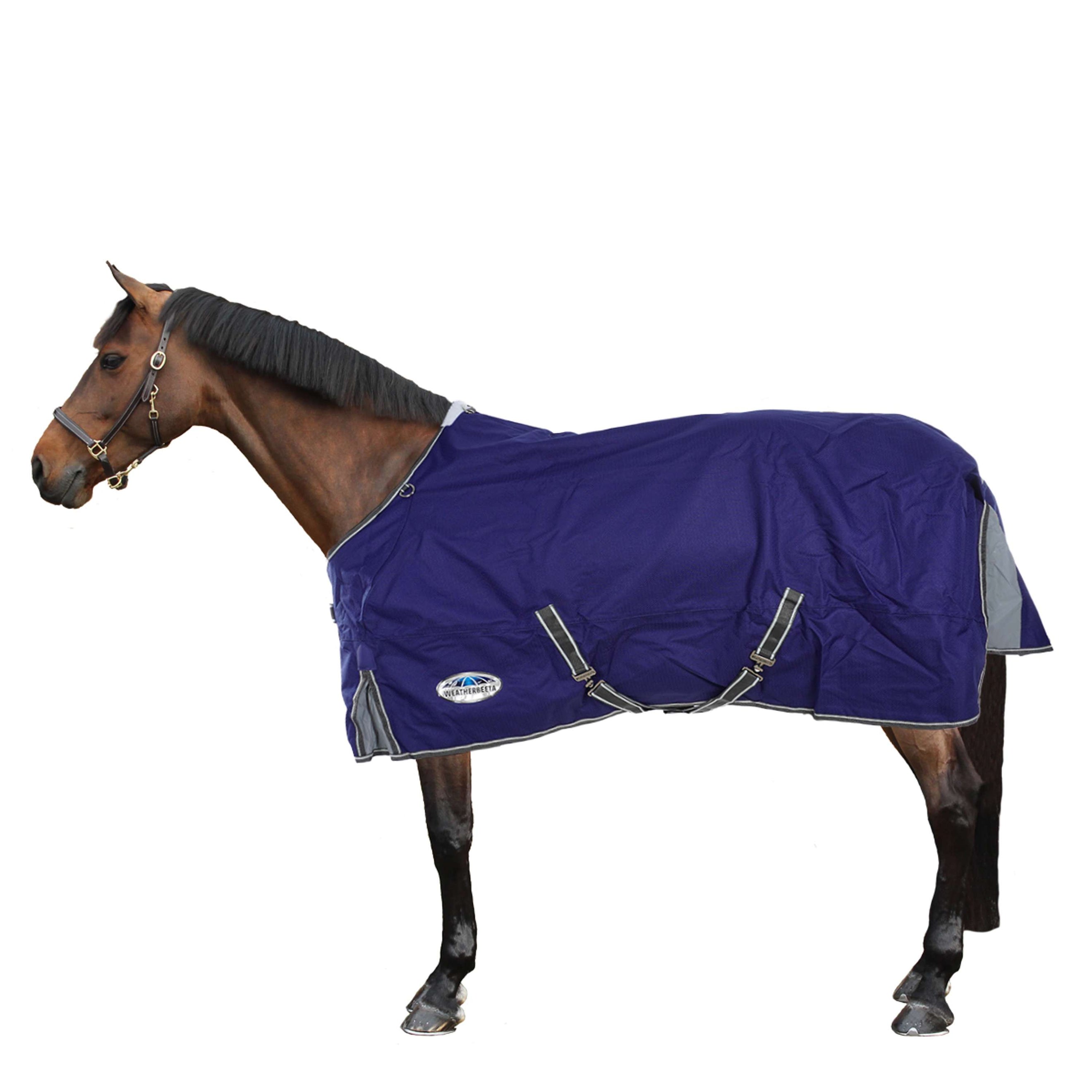 Weatherbeeta Winterdeken Comfitec Premier Free II Standard Neck Lite 0g Donkerblauw/Grijs/Wit